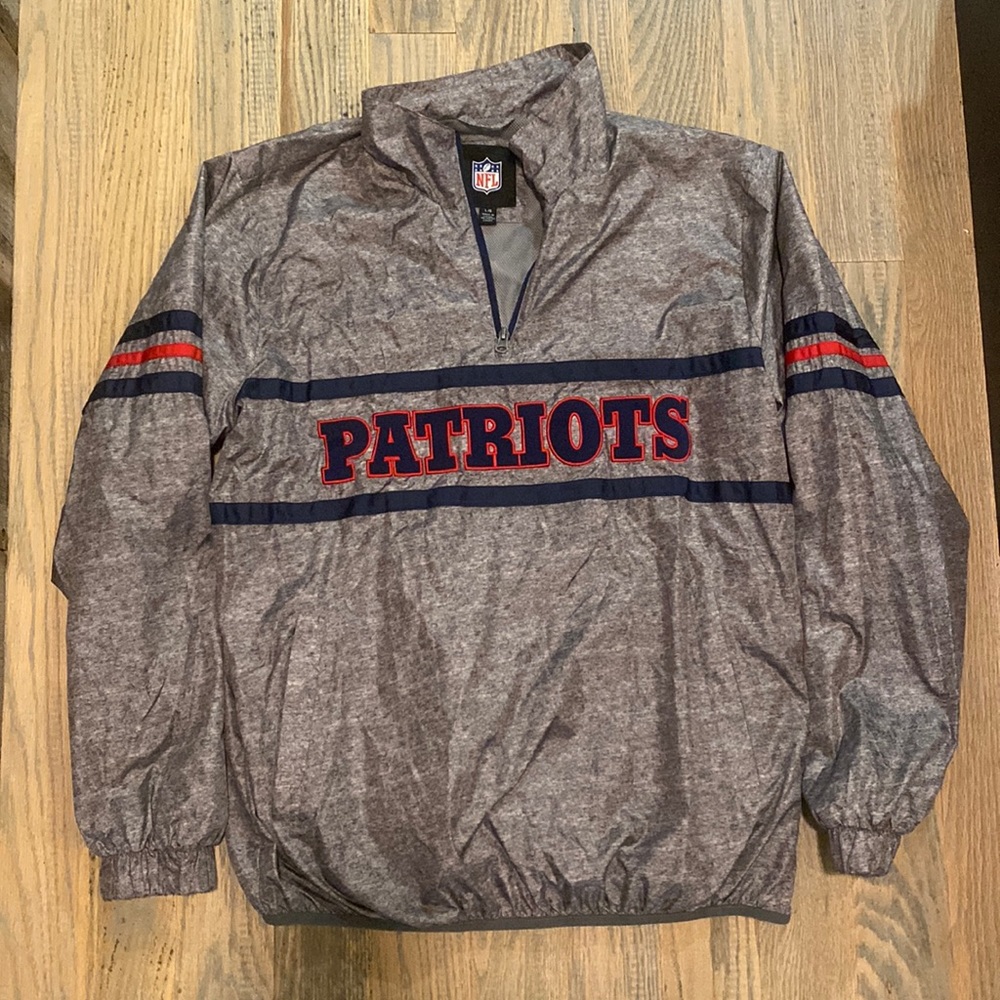 Patriots 3/4 Zip Windbreaker
